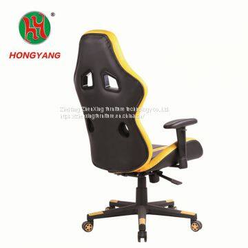 ZX-3285Z Simple High Back Armrest PU Leather Swivel Gaming Racing Chair photo-2