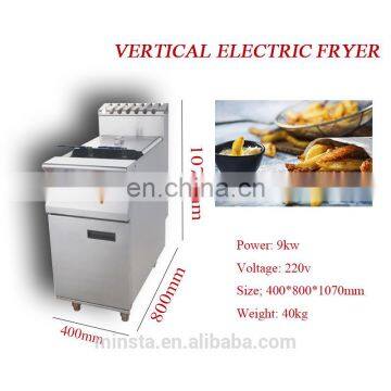 Snack Food Electric Deep Fryer/ Energy-saving and Multi-function fryer/Commercial Kfc Gas Open Chicken Fryer