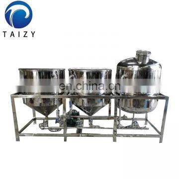 machine to refine vegetable oil mustard oil refining machine palm oil refining machinery