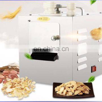 High efficiency medicine slicer machine herbal processing machine for tobacco herbal cutting chipping slicing and flaking