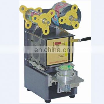 automatic top selling milk sealing machine plastic milk cup sealing machinery