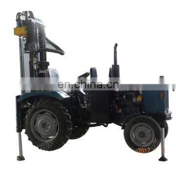 High efficient HQZ-150 model DTH air water well drilling rig price for sale