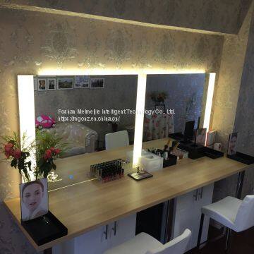 Custom Beauty Salon Beauty Mirror LED Light Mirror Wall-mounted LED Makeup Mirror Hairdressing Mirror photo-4