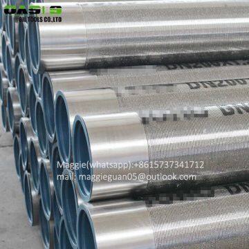 SS316L Sand Gravel Screen Mesh Filter Gravel Prepacked Stainless Steel Well Filter Screen