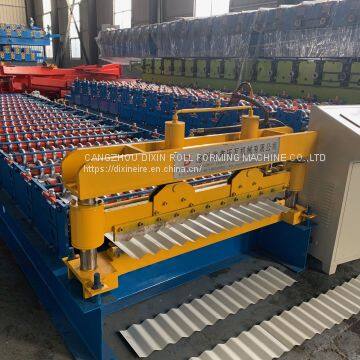 Metal Roofing Sheet Corrugating Sheet Roll Forming Making Machine Cold Galvanizing Line photo-2