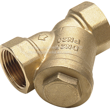 899L For EN1092 PN20 Cast Iron Piston Water Check Valve Strainer  Brass Valve