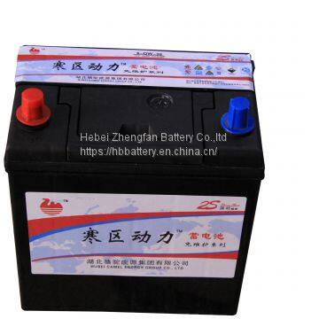 zhengfan battery 36B31R lead acid MF automotive car  battery 6-QW-36 auto starter battery NS40Z-R/L N70ZR/L car starter batteries