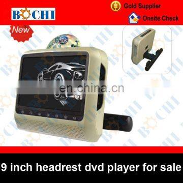 Hot sale brand new quality granulate auto headrest dvd monitor