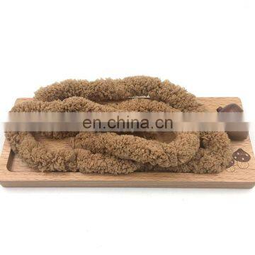Hot Sale Jumbo Chunky Knit 100% Polyester Thick Blanket Vegan Chenille Yarn photo-5