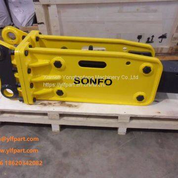 Demolition breaker excavator side type top slience box hydraulic systems jack hammer mini digger