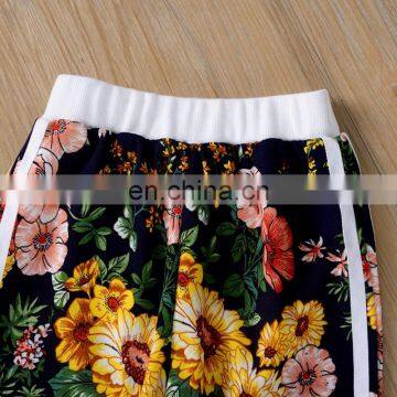 RTS Floral Jacket And Pant Baby Girls' Clothing Sets Fall Boutique Outfits Girls photo-5