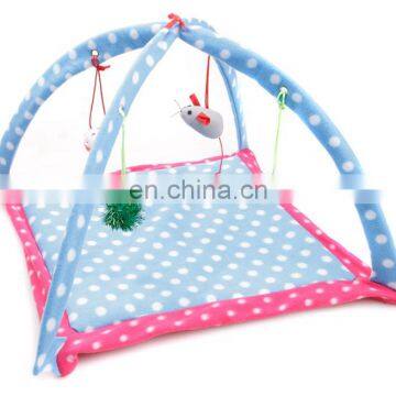 Funny Multifunction Hammocks Kitten Cat Supplies Play Hanging Sleep Bed Cat Furniture Tent with Balls Cat Play House Toys