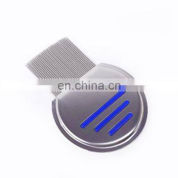 Pet Cat and Dog Stainless Steel Comb Multicolor Long Needle Cats and Dogs Flea Steel Needle Fine Tooth Comb Semicircular Comb photo-5