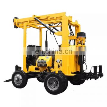 XYX-3 mine drilling rig wheeled hydraulic water well drilling rig machine / portable digger machines / borehole drilling machine