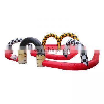 Factory Price Inflatable Sport Games Race Track For Kids Indoor Playground