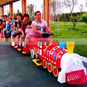 amusement park theme park mini train rides entertainment equipment train set for sale