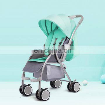 Multi Function Compact One Hand Folding Luxury Prams Baby Seat Stroller