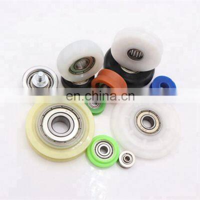 Cable Rope Pulley Wheels With Bearings Small Nylon Plastic Pulley