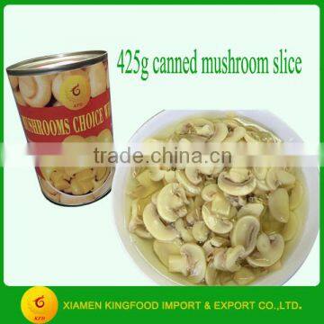 Tinned Slice Mushroom 425/200g in Water