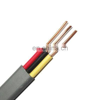 1.5mm 2.5mm 4.0mm Twin and earth Wire round Flat TPS electric cable