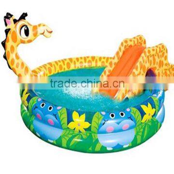 Giraffe inflatable swimming pool