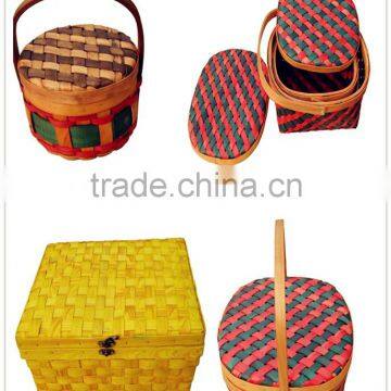 Cheap Wholesale Wood Basket (Factory )