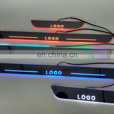 Led Door Sill Plate Strip for Nissan Sentra Dynamic Sequential Style Welcome Light Pathway Accessories