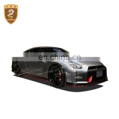 Newest Nisno Style Side Skirts Wing Spoiler Rear Diffuser Front Bumper Lip Body Kits Suitable For GTR R35