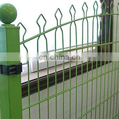 Double Wire Mesh Fence / PVC Coated Twin Wire 868 Fence