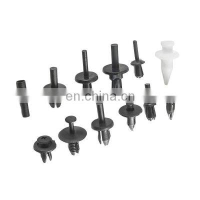 Wholesaler car retainer clips 700pcs/box plastic fastener kit 12 most popular size auto body clip