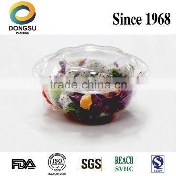 High Quality Custom Printed Plastic Cups Disposable Round Food Container Plastic Cups China Manufacturer Salad Cup photo-5