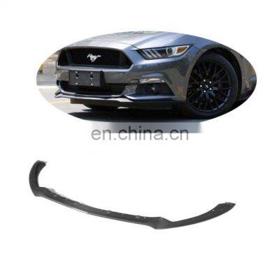 Auto Carbon Fiber Front Bumper Chin Lip Spoiler for Ford Mustang GT Coupe 2015-2017