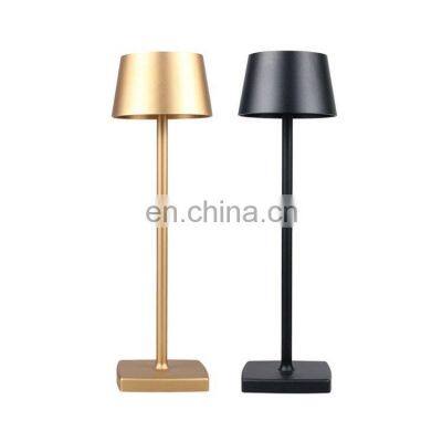 Hot sale led lamp eye care creatived hotel bedside bar table lamp USB rechargeable table lamp for manufacturer custom