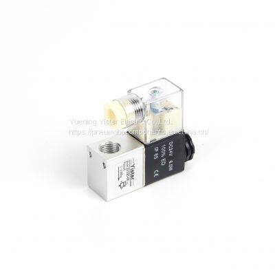 AC220V normally open 2/2way mini air compressor solenoid control valve