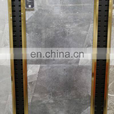 Full Polished Gray Glossy Glazed Porcelain Tile photo-2