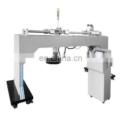 Mattress corner compression fatigue durability life impact strength testing machine