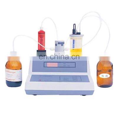 Karl Fischer Oil Volumetric method Water Content Titrator TPD