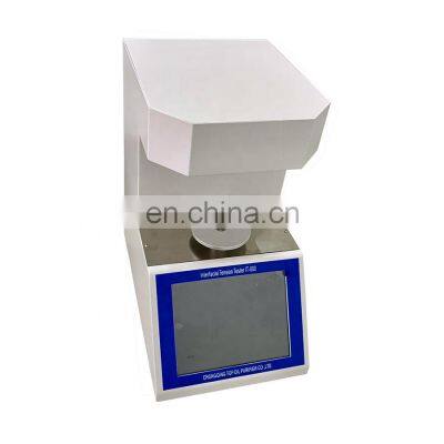 Mineral Oil Surface Tension Test Machine (Du Nouy Ring Method Tensiometer)