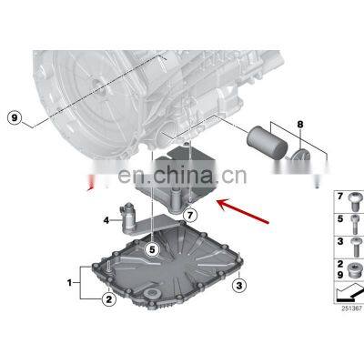 28107842828 Professional Auto Spare Parts Automatic Transmission Filter for BMW photo-3