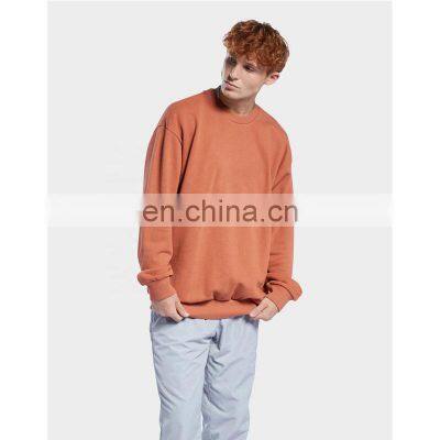 A drop-ship custom high-quality mixed-size jacket cropped casual round neck 100% cotton sweater