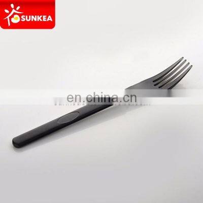 Shanghai Elegant PS Plastic Black Cutlery Set photo-2