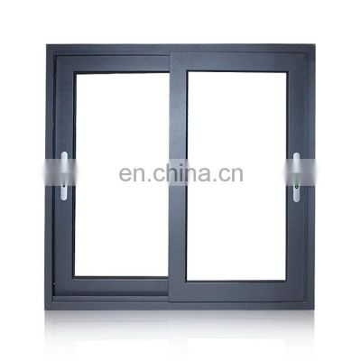 80 series gray color simple design aluminum sliding window/casement