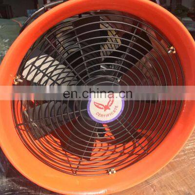 Hot Sale 300mm Size  Portable Axial Blower Fan with Explosion Proof Motor