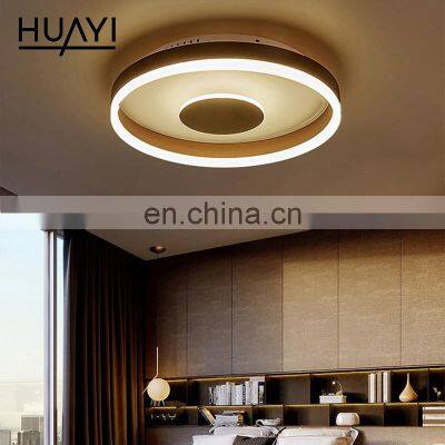 HUAYI Great Quality Luxury Remote Variable Light Surface 32W 40W 92W Living Room Decoration LED Ceiling Light