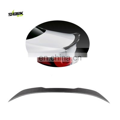 Drop Shipping G30 DA Style Real Dry Carbon Fiber Spoiler For BMW New 5 Series Car Trunk Spoiler 2018-2020