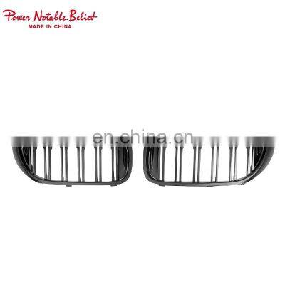 For BMW 5 Series G30 G38 Front Grill for Double Slat Line Matt Black M5 Style Replacement Kindly Grill 2017-2020 photo-2
