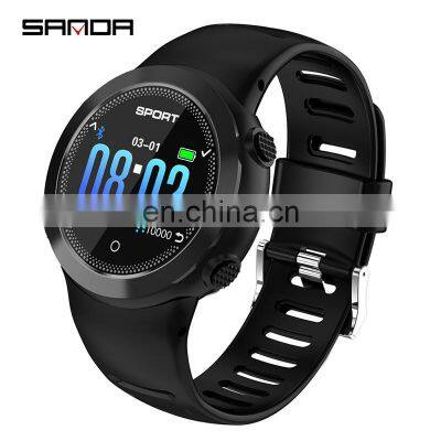 SANDA HZ181Man Smart Sports Watches Digital Call Message Reminder Fitness Tracker Back Light Wristwatch