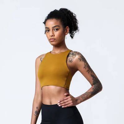 Wholesale Gym High Impact Yoga Bra Top Fitness Women Fitness Sports Bra  Sexy Sports Bra