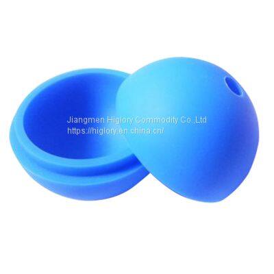 2022 Amazon Hot Selling Ball Shape Household Silicone Freezer Trays Silicone Ice Cube Mold Seals In Freshness With Lid photo-2