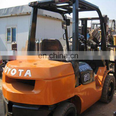 Toyota FD50 Forklift for Sale,Used 5ton Forklift in Shanghai China photo-3